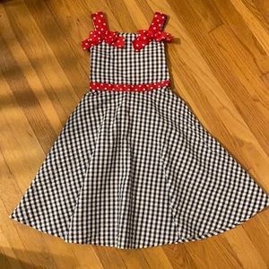 GIRLS GINGHAM DRESS SIZE 6X